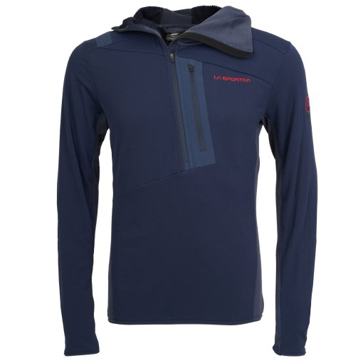 Foto de La Sportiva Sudadera con Capucha Hombre - Big Wall - Night Sky/Savana