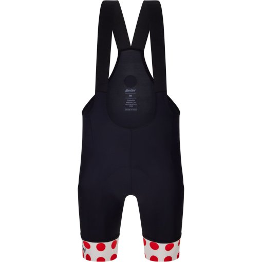 Immagine prodotto da Santini Salopette Ciclismo Corta Uomo - GPM Leader - Tour de France™ 2025 Collection - RE1375GITTDFKOM - nero NE