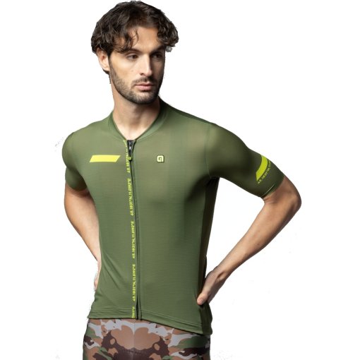 Foto de Alé Maillot de Manga Corta Hombre - PR-E Follow Me - military green