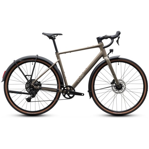 Photo produit de CUBE NUROAD ONE FE - Vélo Gravel - 2027 - wood / grey