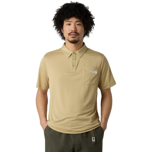 Foto de The North Face Polo Camiseta Hombre - New Tanken - Khaki Stone