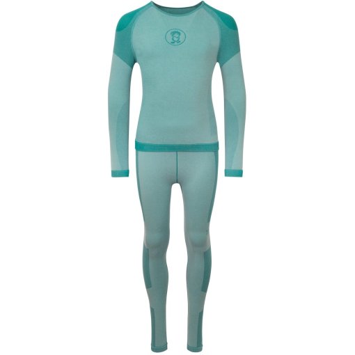 Image de Trollkids Ensemble de Sous-Vêtements Enfant - Hemsedal - Ocean Green