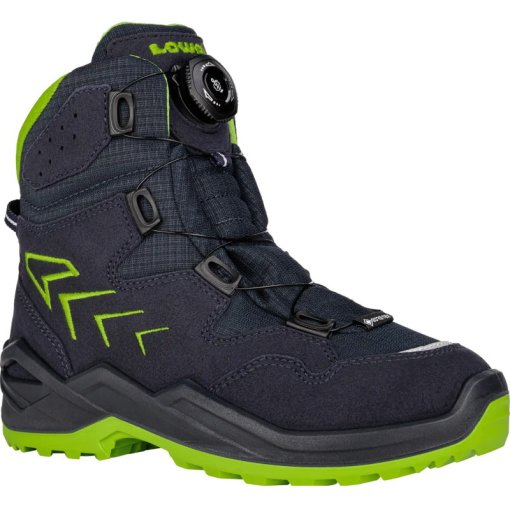 Produktbild von LOWA Firo GTX Winterschuhe Kinder - navy/limone (Größe 25-35)