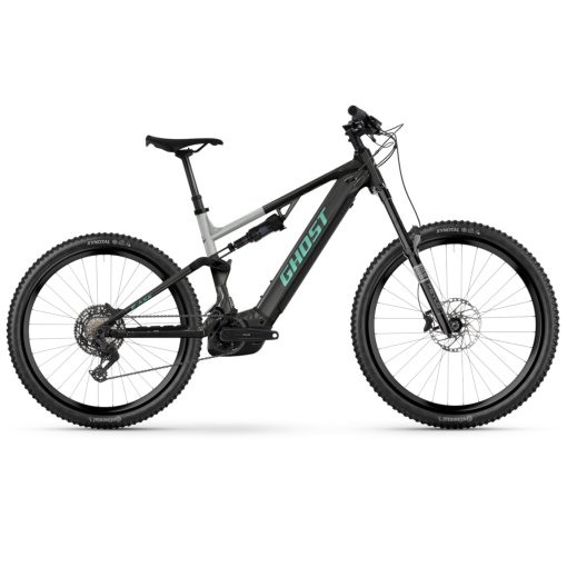 Produktbild von Ghost E-ASX UNIVERSAL HIGH - 29&quot;/27.5&quot; E-MTB - 2026 - blazing black / misty gray glossy