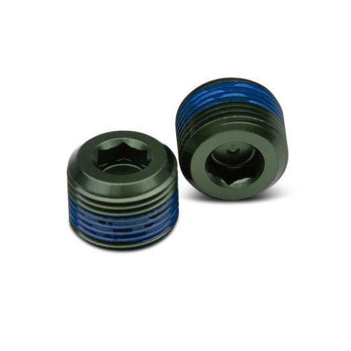 Photo produit de Crankbrothers Hex Embouts pour Pédales (2 pièces) - vert