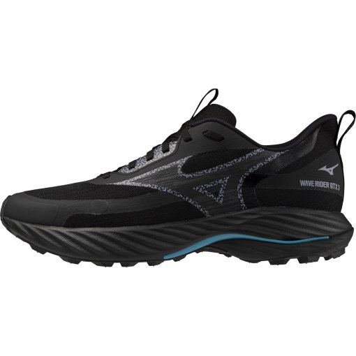 Foto de Mizuno Zapatillas Running Hombre - Wave Rider GTX 3 - Black Sand/Odyssey Gray/Capri Breeze