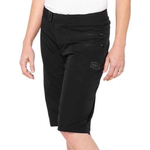 Foto de 100% Pantalones Cortos Ciclismo Mujer - Airmatic - negro