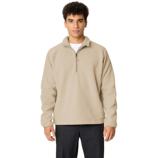 Photo produit de Vaude Najun HZ Pullover en polaire pour hommes - linen
