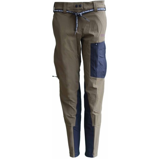 Foto de Zimtstern Pantalones Mujer - Xalpz Tech - Military Olive / Pirate Black