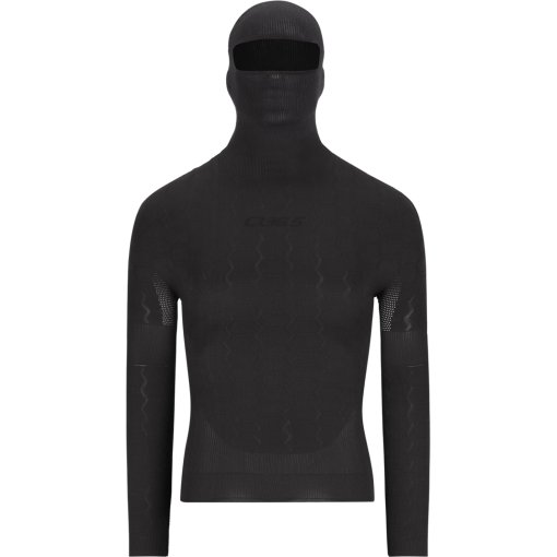 Produktbild von Q36.5 Base Layer 5 Plus Langarm Unterhemd mit Kapuze Herren - schwarz