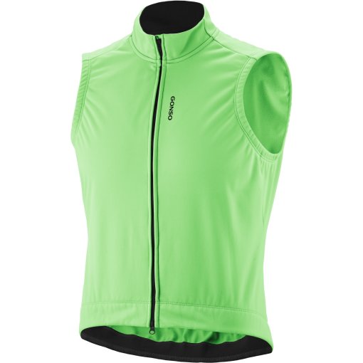 Photo produit de Gonso Road Gilet de cyclisme sur route en softshell unisexe - Neon Mint