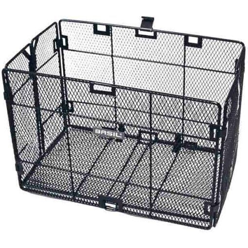 Produktbild von Basil Catania Fahrrad-Klappkorb 15L - schwarz