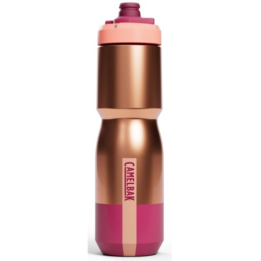 Productfoto van CamelBak Podium Steel VSS Geïsoleerde fietsfles 650 ml - mercury blush
