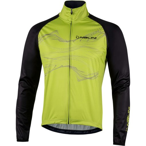 Produktbild von Nalini Bas Eco Windjacke Herren - black/yellow 4400