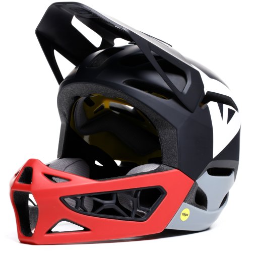 Foto de Dainese Casco - Linea 01 MIPS EVO - mono matt black/rojo/nardo grey