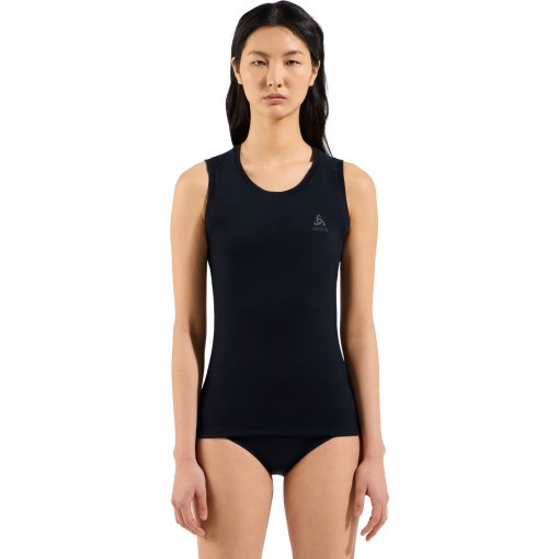 Produktbild von Odlo Natural Merino 160 Ärmelloses Unterhemd Damen - schwarz