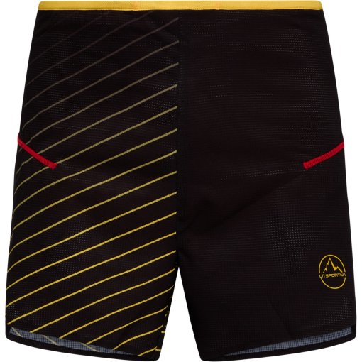 Foto de La Sportiva Pantalones Cortos Hombre - Freccia - Negro/Amarillo