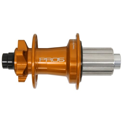 Foto de Hope Buje Trasera - Pro 5 - 6-Bolt - 12x142mm | Shimano HG (Acero) - naranja