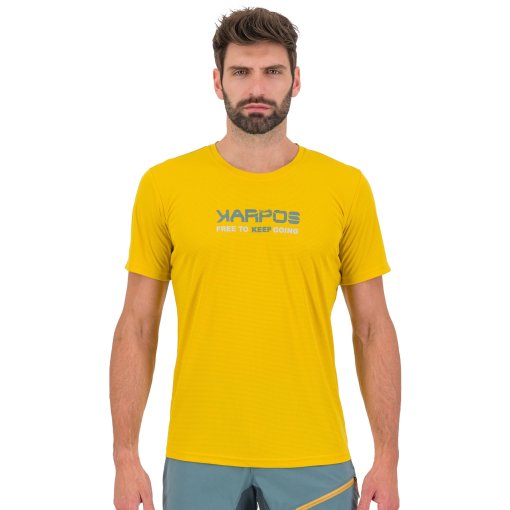 Foto de Karpos Camiseta Hombre - Val Federia - lemon curry print 1