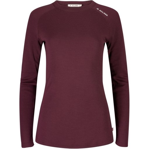Produktbild von Aclima WarmWool Crewneck Langarmshirt Damen - fig