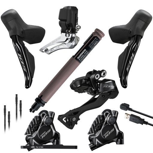 Immagine prodotto da Shimano Kit di Aggiornamento - 105 R7150 - Di2 | 2x12 Velocità