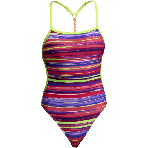 Photo produit de Funkita Twisted Eco Maillot de bain une pièce pour femme - Lolly Layers
