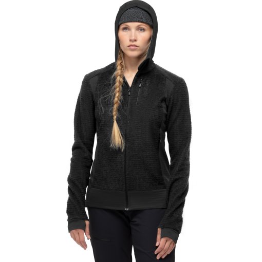 Foto de Norrona Chaqueta Mujer - falketind Alpha120 Zip Hood - Caviar