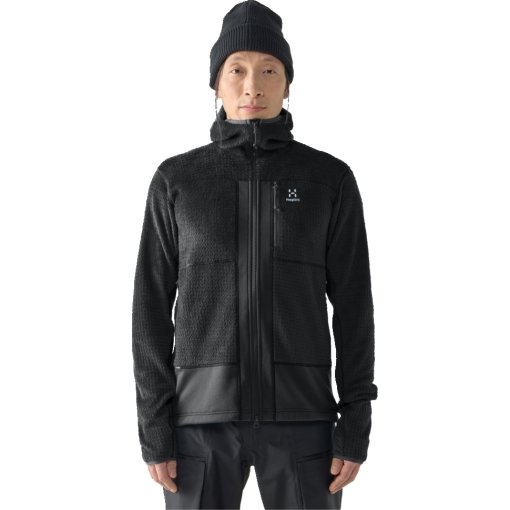 Foto de Haglöfs Chaqueta Polar Hombre - Vassi Mid Hood - true black 2C5