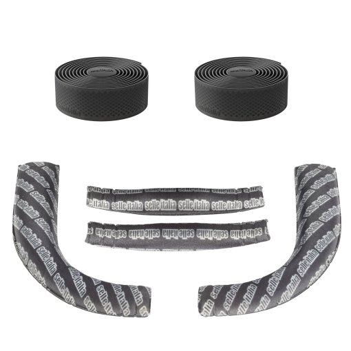 Foto de Selle Italia Shock Absorber Kit - Cinta Manillar + Bar Pad - negro