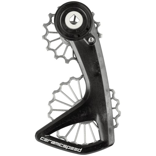 Immagine prodotto da CeramicSpeed Sistema di Pulegge Cambio - OSPW RS - 3D Ti | Cuscinetti Rivestiti | per SRAM RED/Force AXS - titanio