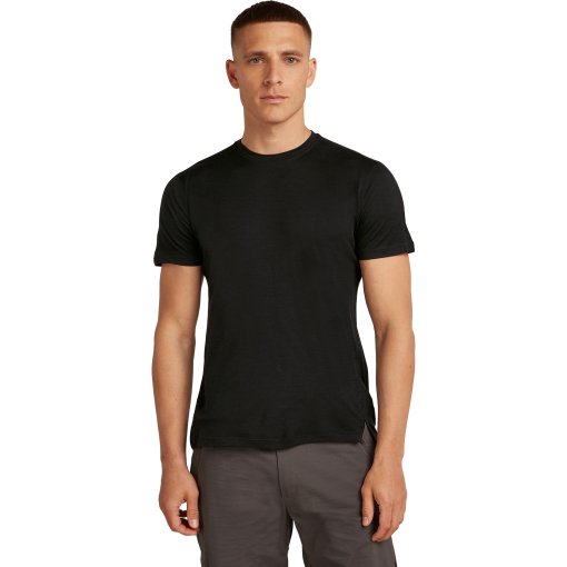 Foto de Icebreaker Camiseta Hombre - 150 MerinoFine™ Ace - Negro