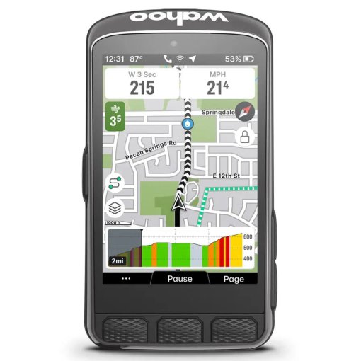 Produktbild von Wahoo ELEMNT ACE GPS Fahrradcomputer - anthrazit