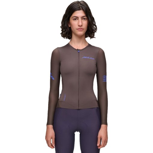 Produktbild von MAAP Emerge Langarmtrikot Damen - brown umber