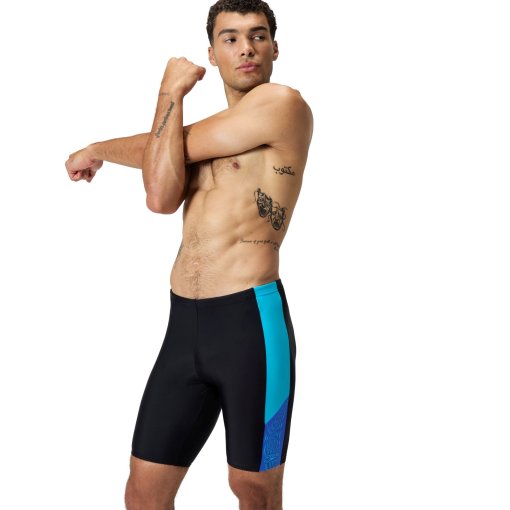 Produktbild von Speedo Dive Jammer Herren - black/cobalt pop/picton