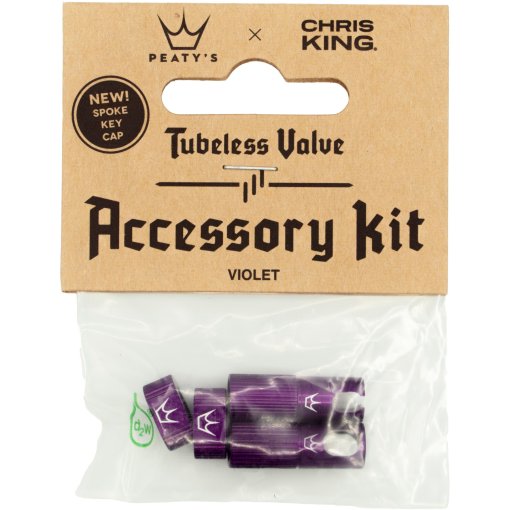 Immagine prodotto da Peaty&#039;s x Chris King Tubeless Valves Accessory Kit - MK2 - violet