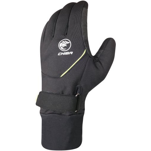Foto de Chiba Guantes Ciclismo - Rain Pro Warm - negro/neón amarillo