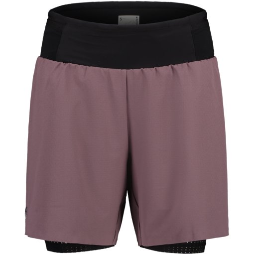 Foto de Maloja ChanalM. Malla corta running para mujer - stormy lilac 1228