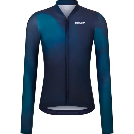 Photo produit de Santini Vapor Maillot à manches longues unisexe - blu nautica NT