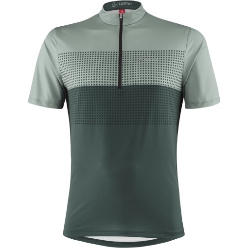 Photo produit de Löffler T-Shirt Cyclisme Half Zip Homme - Sparta - cottage 363