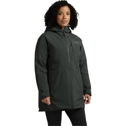 Foto de Jack Wolfskin Plumífero Chaqueta Térmica Mujer - Icecape 2L Rds - slate green