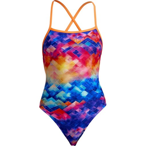 Zdjęcie: Funkita Strapped In Eco Jednoczęściowy strój kąpielowy dla kobiet - Lost Mountain