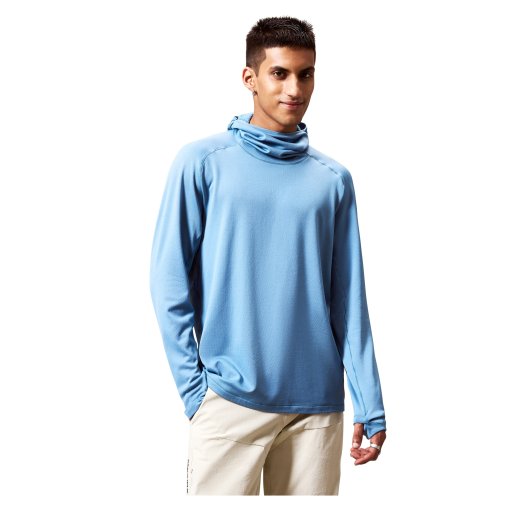 Immagine prodotto da Endura AllTrack Rout Scuba Felpa con cappuccio in pile per uomini - storm blue