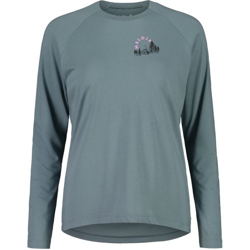 Foto de Maloja Camiseta de Manga Larga Mujer - AllegriniM. Mountain - shaded sage 8987