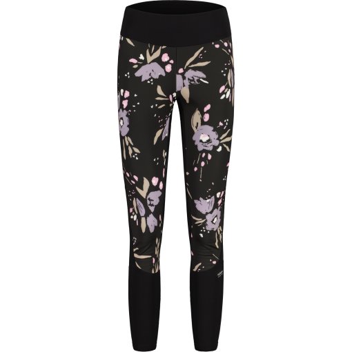 Foto de Maloja Malla Mujer Híbrido - RaukeM. Adventure Thermal - deep black brushflower 1113