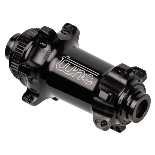 Produktbild von Tune Nano CL Vorderradnabe - Standard Lager | Centerlock | 12x100mm - 24-Loch - schwarz