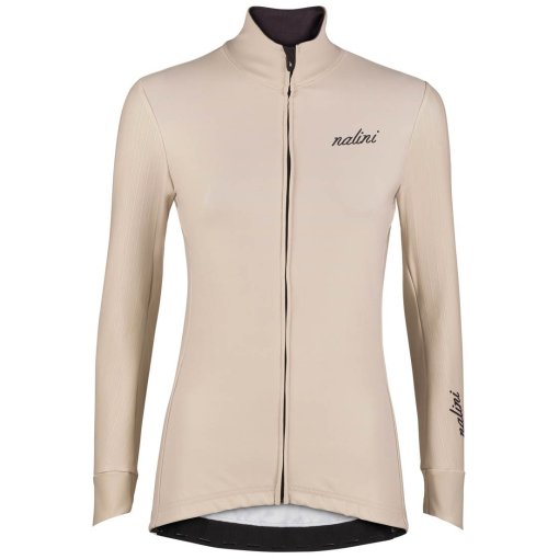 Productfoto van Nalini Stripes Warm Fietsjas voor dames - sand 4010