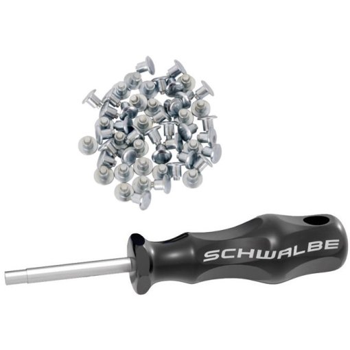 Immagine prodotto da Schwalbe 50 Replacement Steel Spikes for Winter Tires incl. Assembling Tool