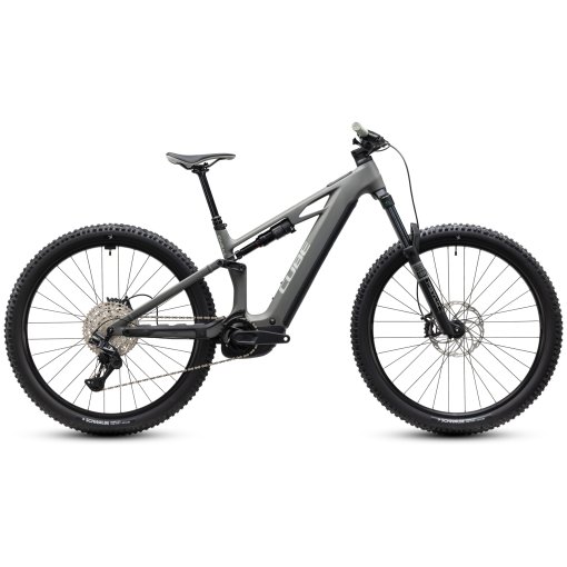 Kuva tuotteesta CUBE STEREO HYBRID ONE44 HPC Pro 800 - Hiilikuituinen Sähkömaastopyörä - 2027 - 27.5&quot; - oldgrey / black