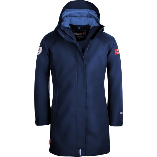 Foto de Trollkids Chaqueta Niña - Mjosa - Navy/Dusty Blue