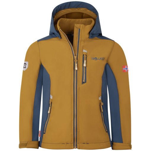 Foto de Trollkids Chaqueta Niño - Balestrand - Bronze/Mystic Blue